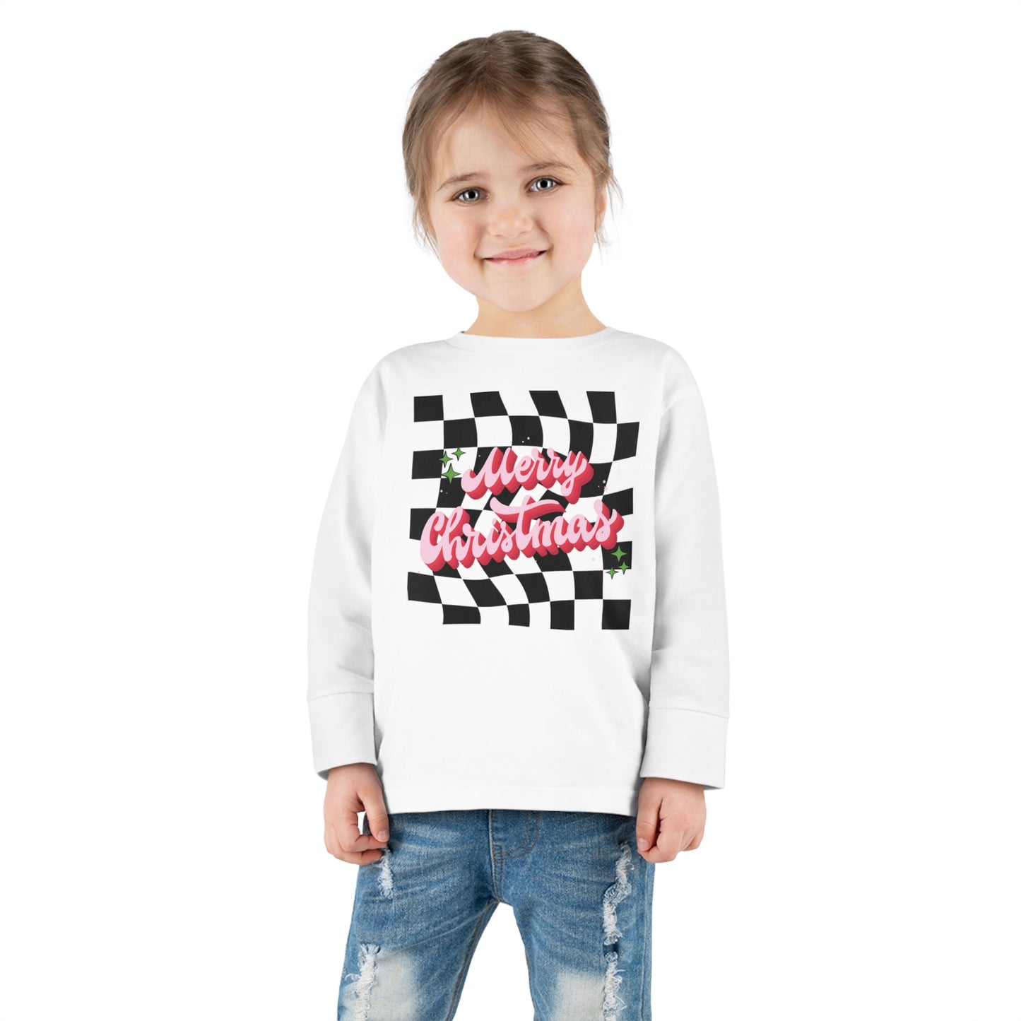 Toddler Merry Christmas Long sleeve shirt