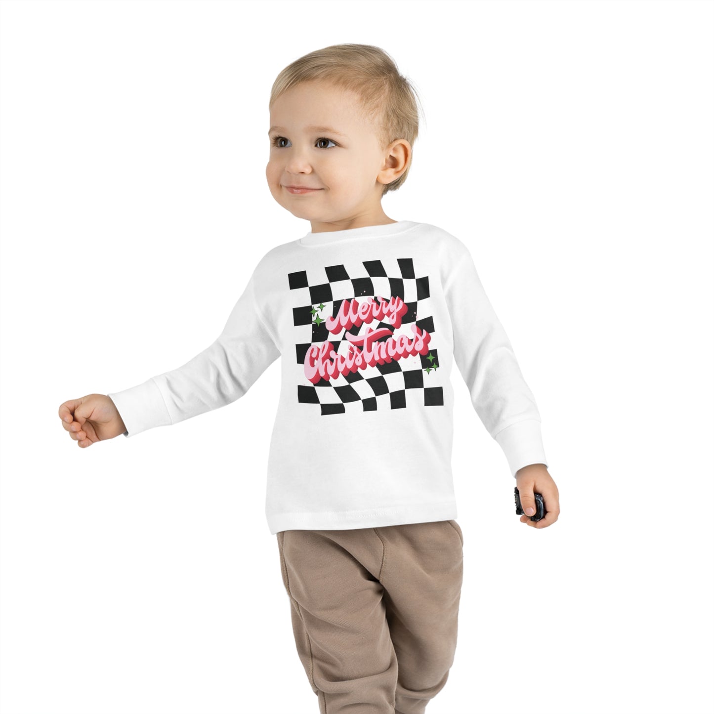 Toddler Merry Christmas Long sleeve shirt