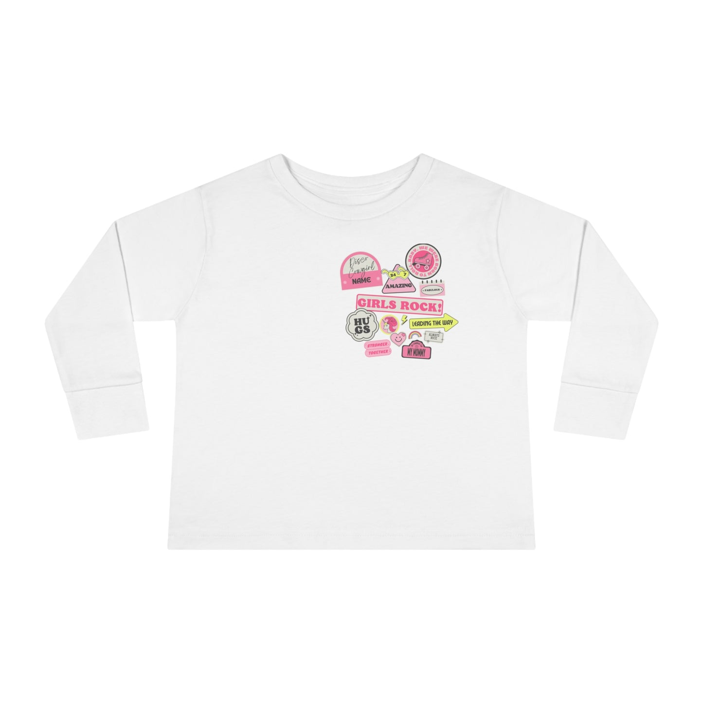 Toddler Girls Rock Long Sleeve Tee