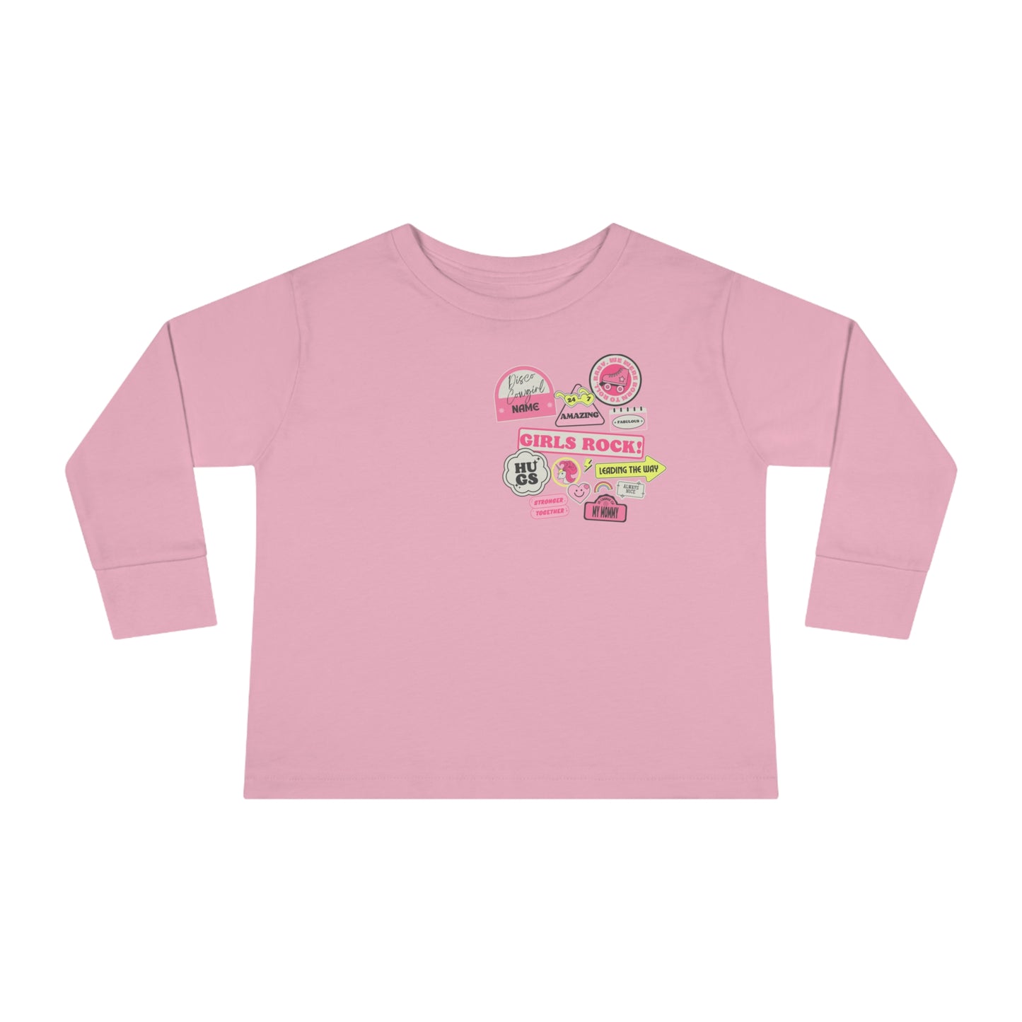 Toddler Girls Rock Long Sleeve Tee