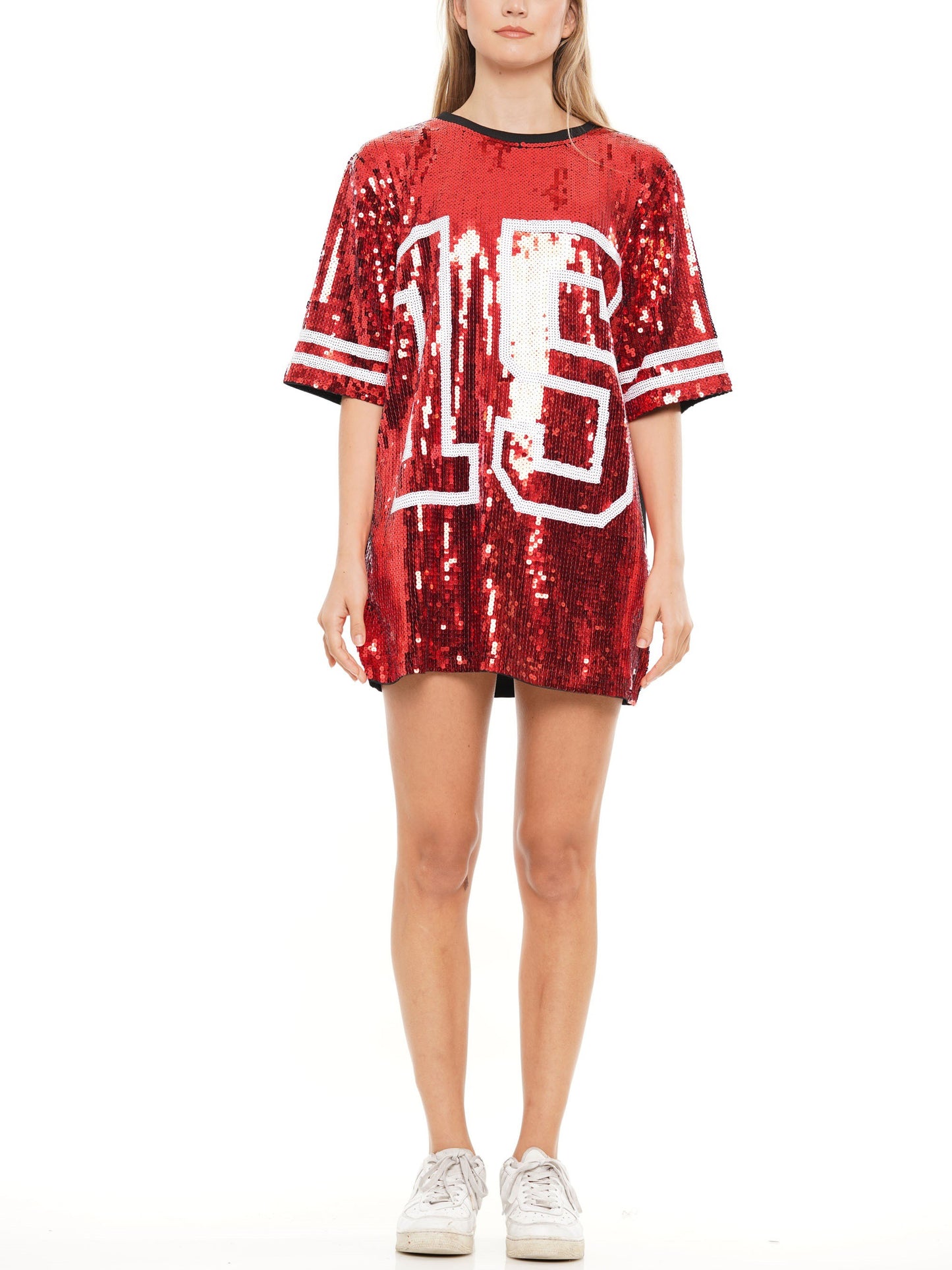 Sequin #15 T-Shirt Dress