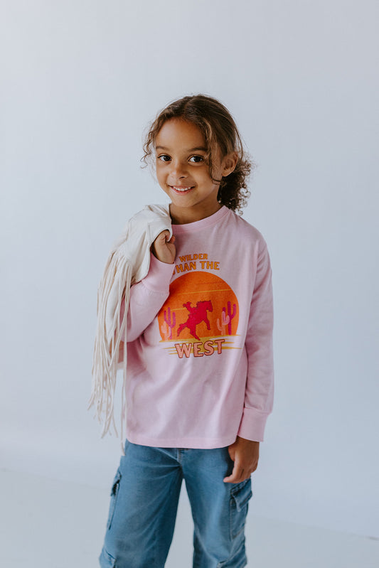 Toddler Girls Wild West Long Sleeve